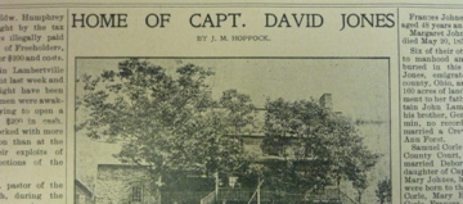 Home of Capt. David Jones