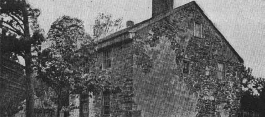 The 1723 house of Daniel Robins
