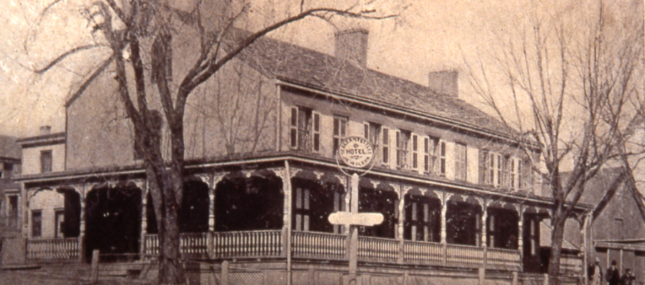 The Sergeantsville Hotel, late 19th or early 20th century