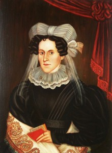 Unknown Woman, 1830s, painted by Milton Hopkins