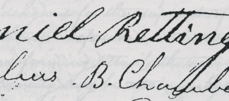 Daniel Rittenhouse of Locktown