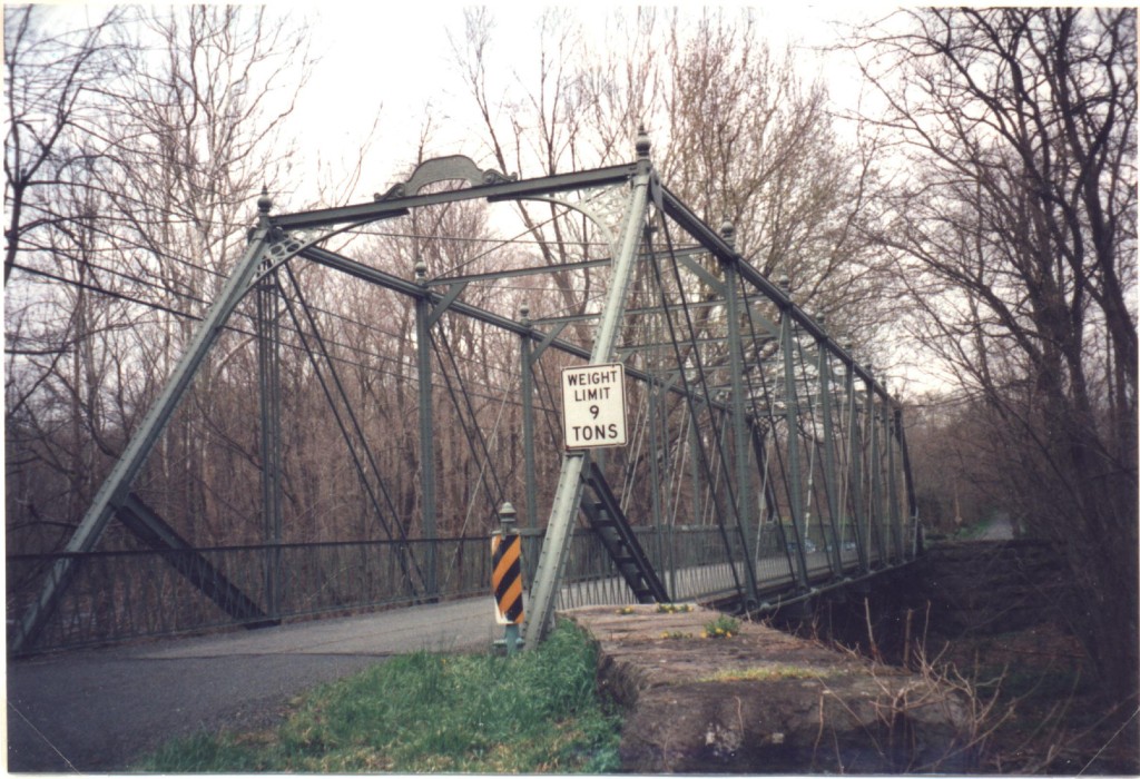 The Raven Rock Bridge over Lockatong Creek, in 2013