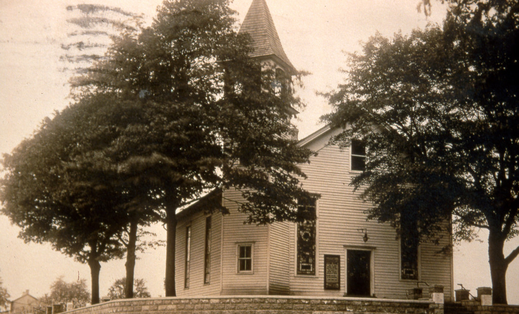 Locktown Christian Church, c.1900 (from an old postcard)