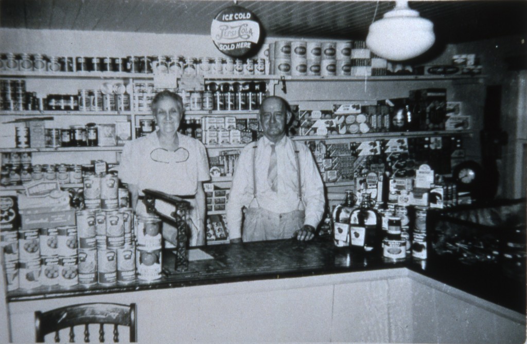 Bert and Jennie German at their Headquarters store