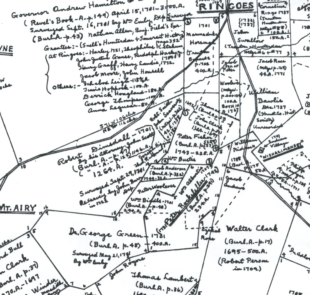 Detail of Hammond Map G