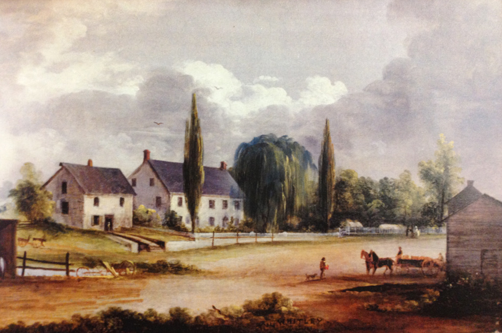 View of the John Prall, Jr. house by Thomas Whitley