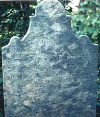 Gravestone of John Opdycke, 1777