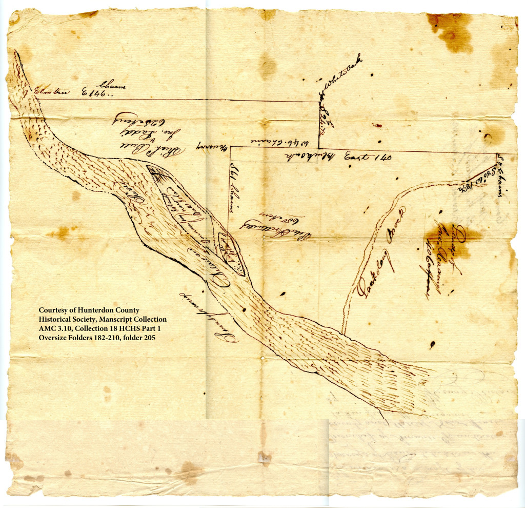 Survey map of Bull's Island and vicinity