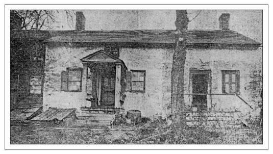 The old Van Dolah house in the 1920s