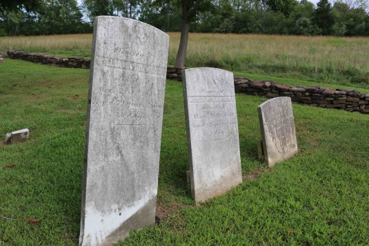 Gravestones of William, Asher and Moykee Williamson