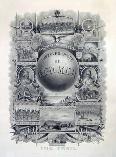 1888, Improved Order of Red Men broadside