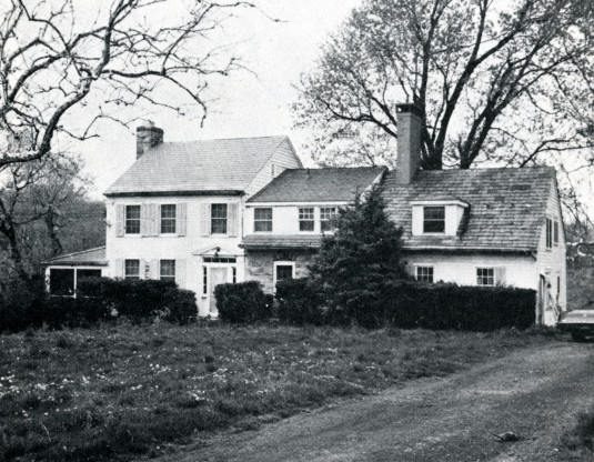 The home of Dr. John Bowne and family