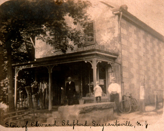 The Sergeantsville Inn, formerly Shepherd's Store, c. 1900