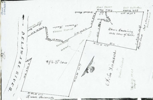 Survey of Lambert farm, Divisions Bk 1 p. 180