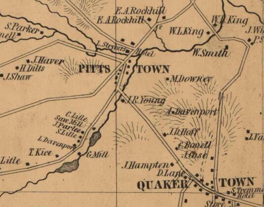 Cornell-QTown map