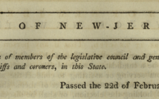 1797 Election law, heading